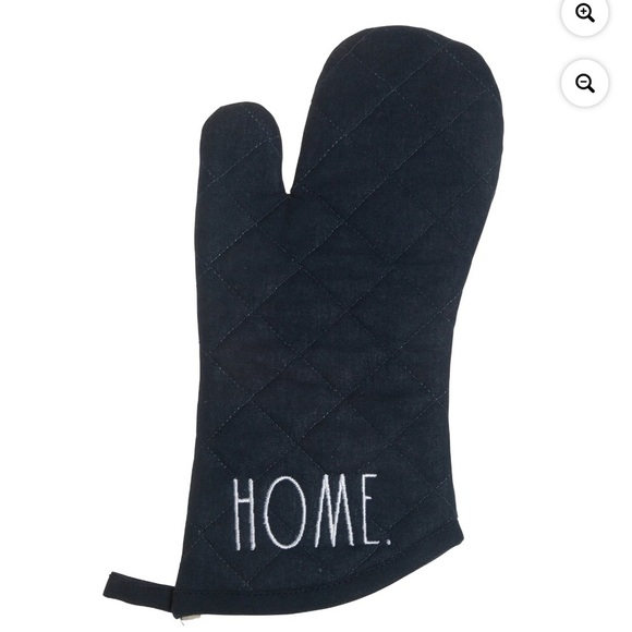 Sale (NWT) Rae Dunn 4 Piece Set Kitchen Potholders/Towel/Oven Mitts “HOME” HTF - Picture 3 of 6